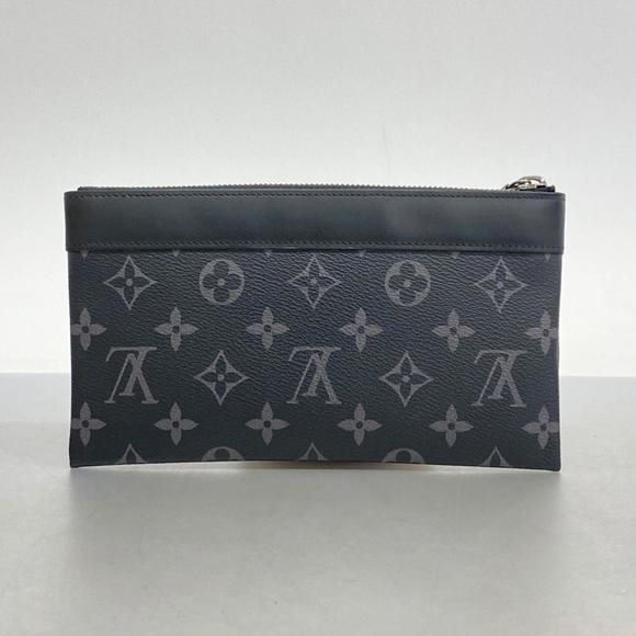 Louis Vuitton Pouch Monogram Eclipse Pochette Discovery PM M44323 Black Men's - Picture 8 of 8